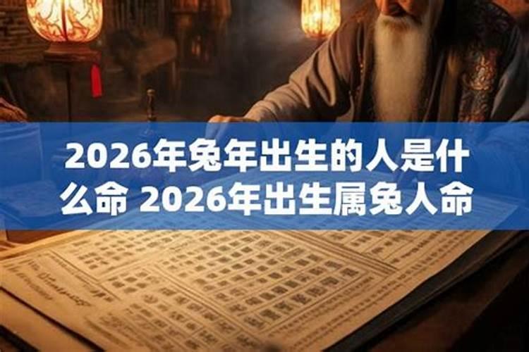 兔年出生的人2026年运势