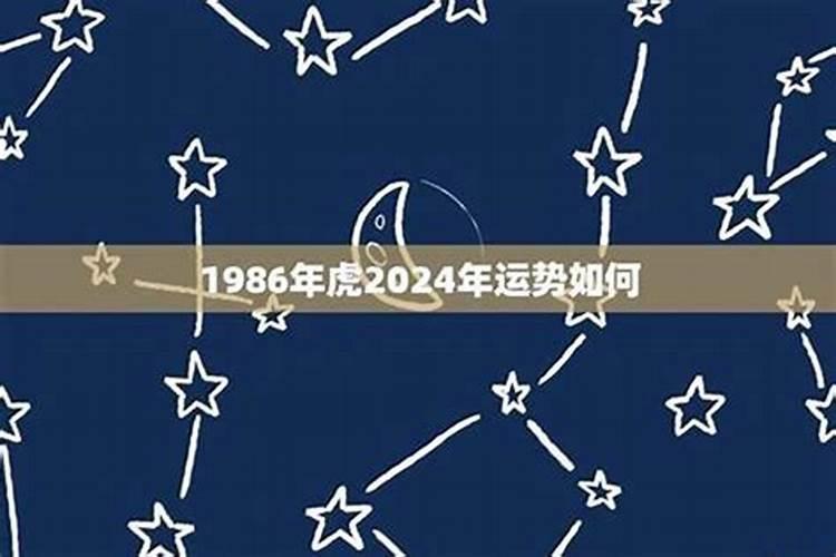 1986年人今年运势如何？