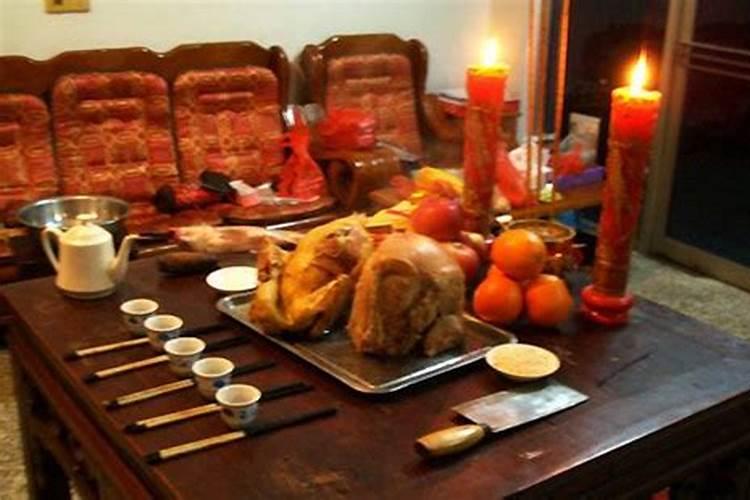 中元节的时候要不要送贡品