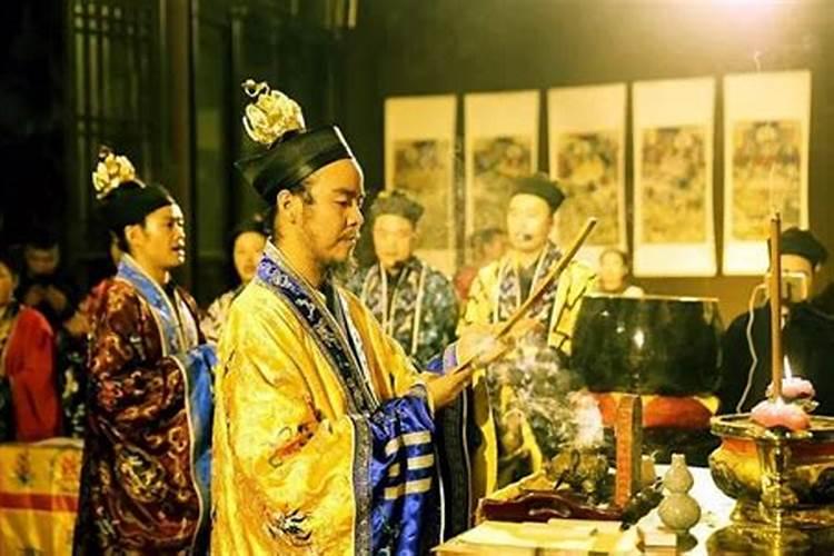 广西柳州道士超度亡灵