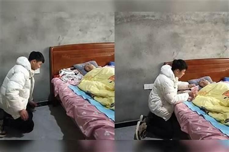 梦到给已故的爷爷磕头