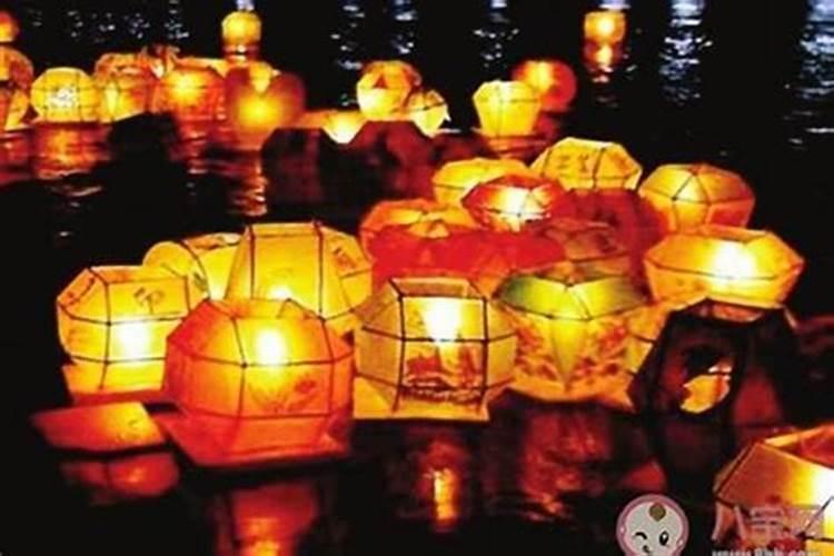 描写中元节习俗