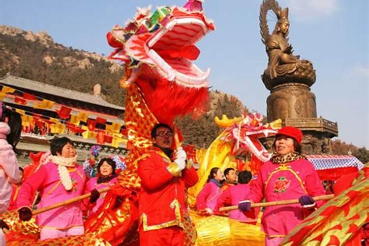 青岛正月初二哪里有庙会？