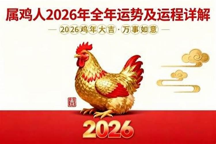 2026年属鸡男2026年运势如何？