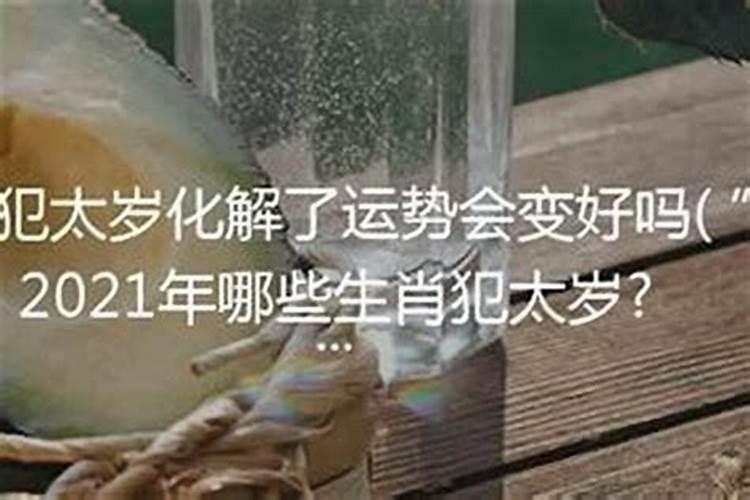 犯太岁运势一定不好吗男？