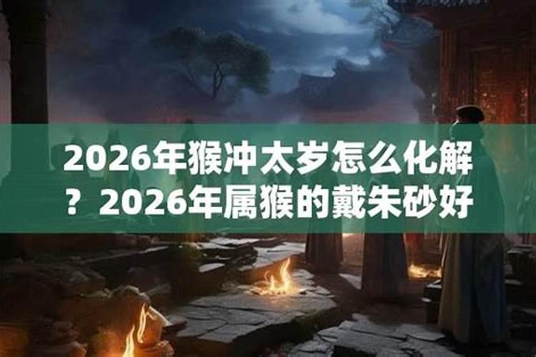 2026年猴犯冲太岁怎么化解？