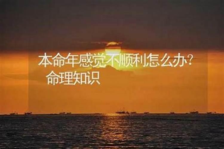 感觉本命年不顺怎么办？