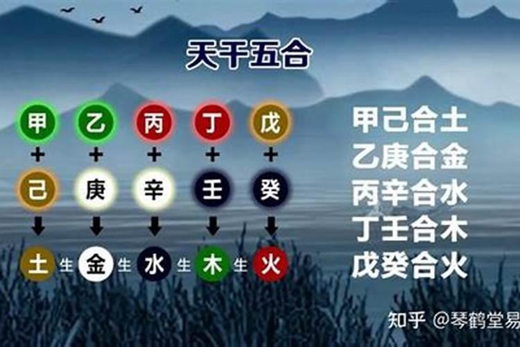 八字如何看天干五合？