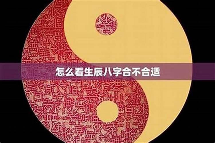 如何看生辰八字不合适？