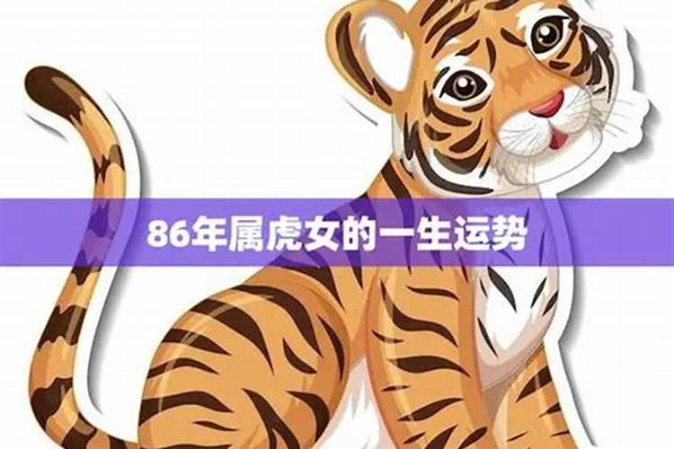 86年女虎一生运势