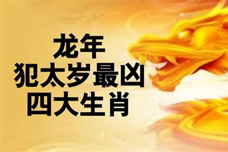 明年属龙犯太岁吗？