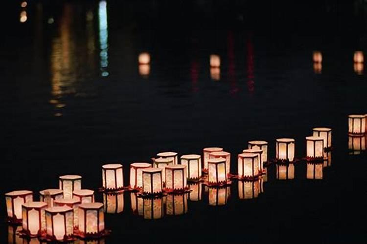 中元节祭祀灯花