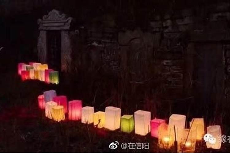 正月十五没坟地怎么送灯？