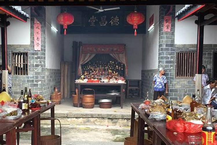 中元节习俗寒食
