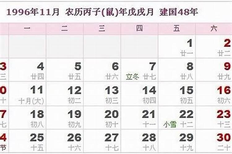 1996年一月出生运程
