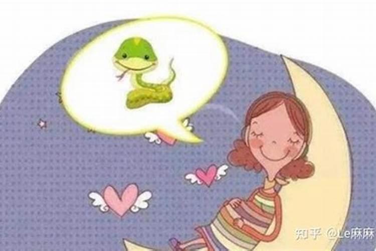 梦到蛇暗示怀孕是女孩