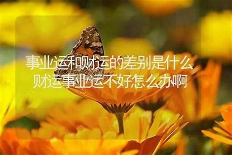 事业运不好怎么办？