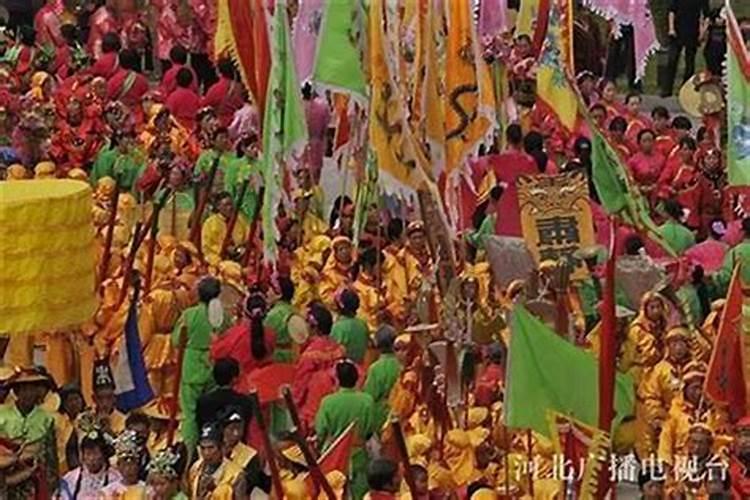 农历三月十五的庙会