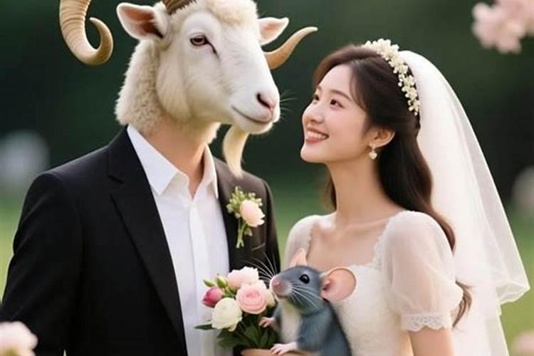 属羊男与女属鼠合婚吗？