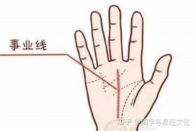 事业运怎么看手掌？