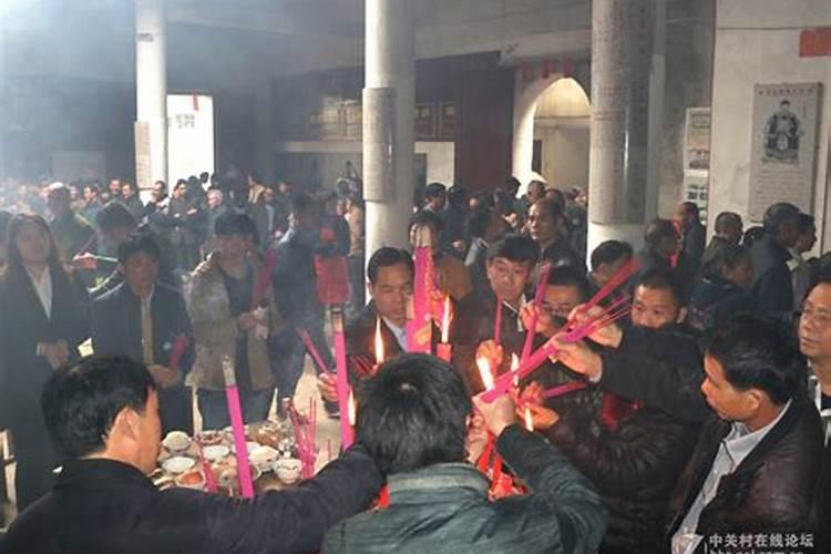赣州市冬至祭祖