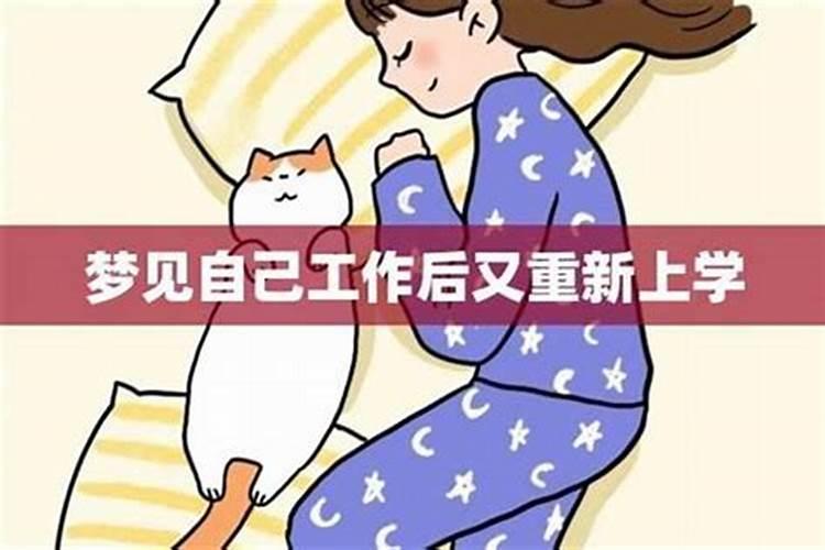 梦到自己重新上学考试