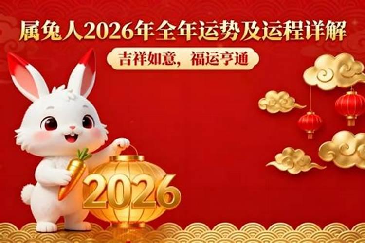 1963年兔属相2026年运势