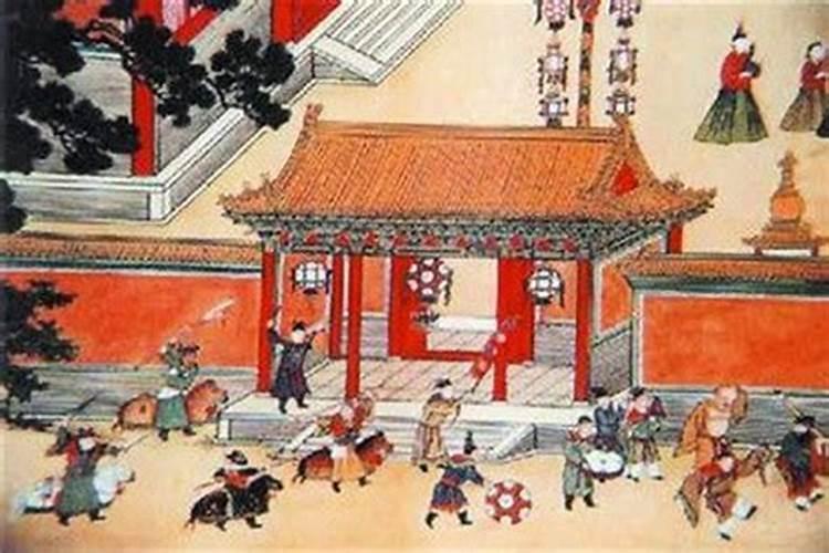 古代皇宫小年怎么过？