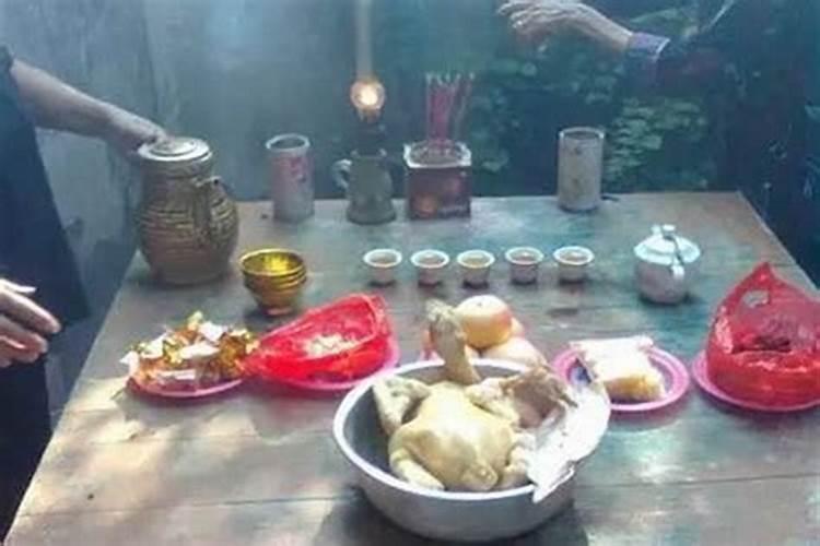 莆田鬼节祭品