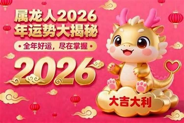 1976年龙女2026年的运程