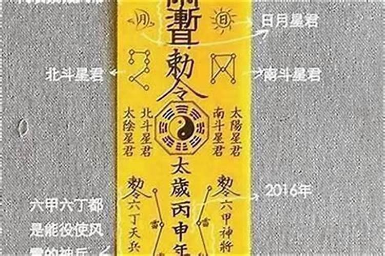 太岁符请了后放哪里？