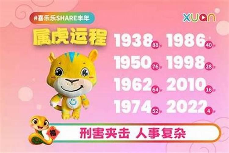 1962年虎生肖2026年运程