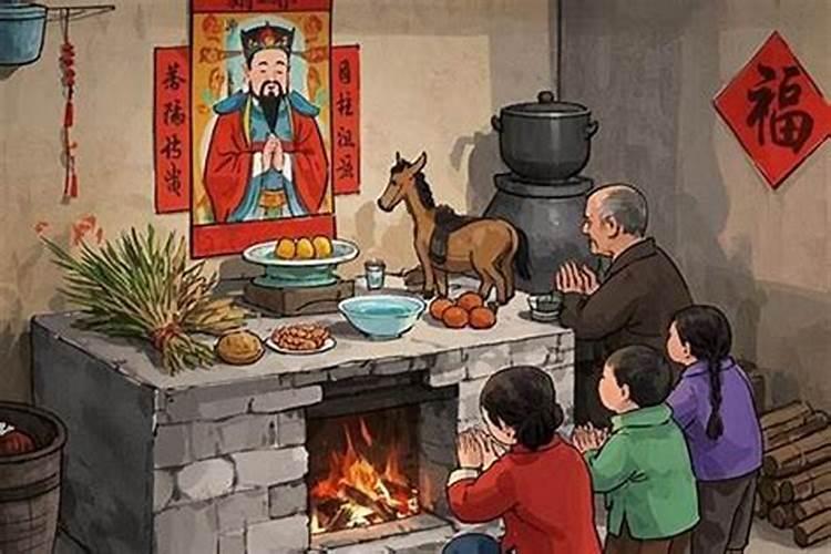 农民腊月二十三祭灶