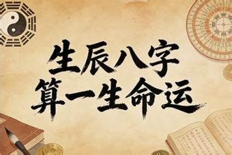 生辰八字算一生命运如何？