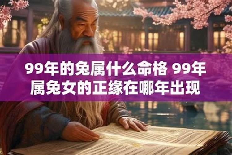 99年的兔女在2027年的运程
