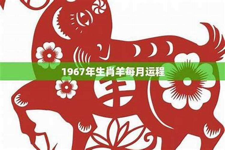 1967年人属羊人运程如何？