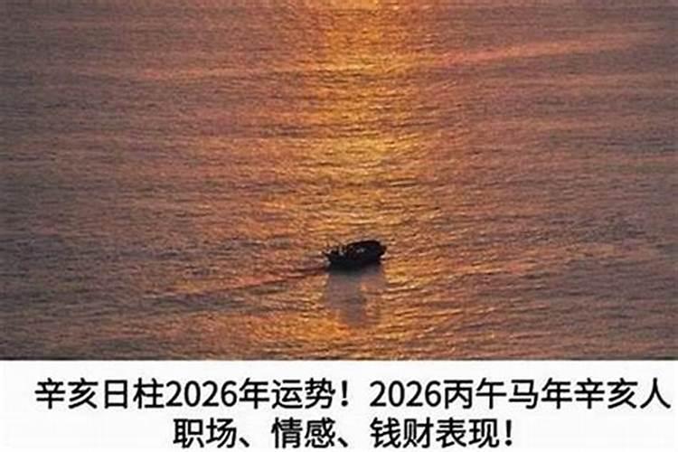 辛亥人2027年运程