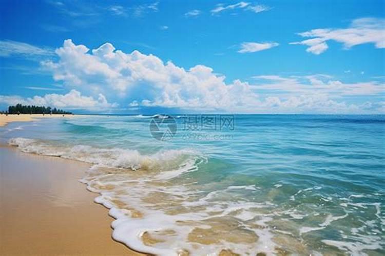 梦见美丽的风景大海