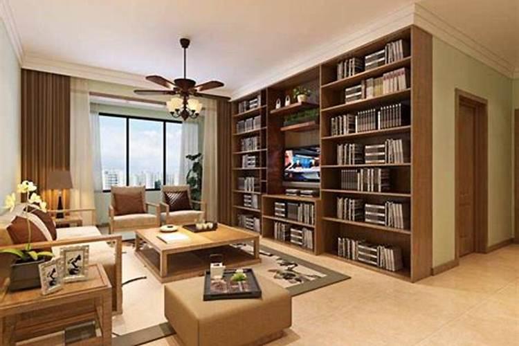 家居风水书柜的摆放