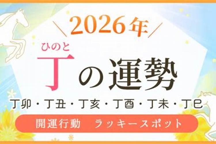 丁亥生人2026年运程