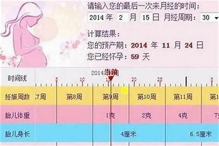 生辰八字测什么时候怀孕时间？