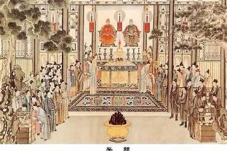 宋朝冬至日祭祀