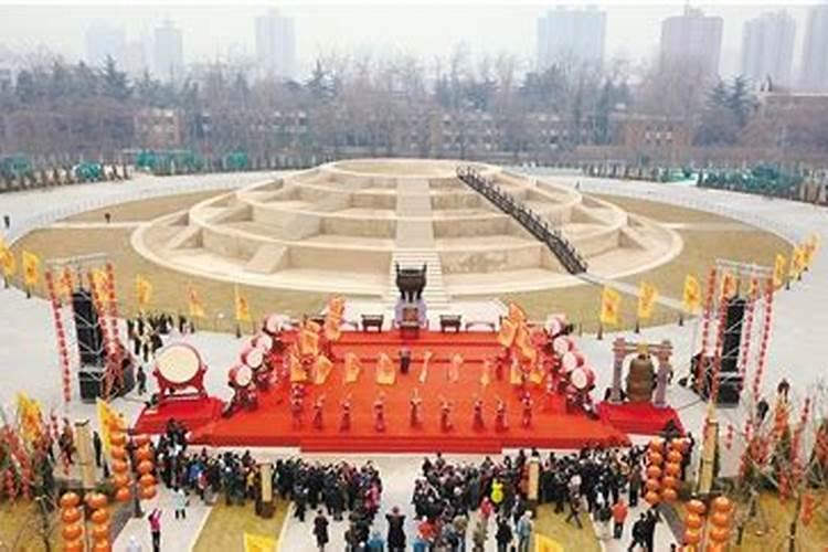 天坛公园正月初一祭祀