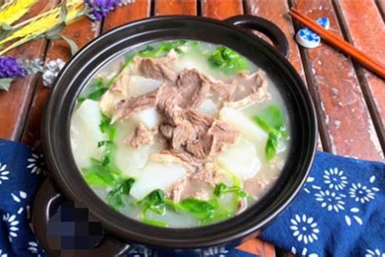 冬至习俗喝羊汤