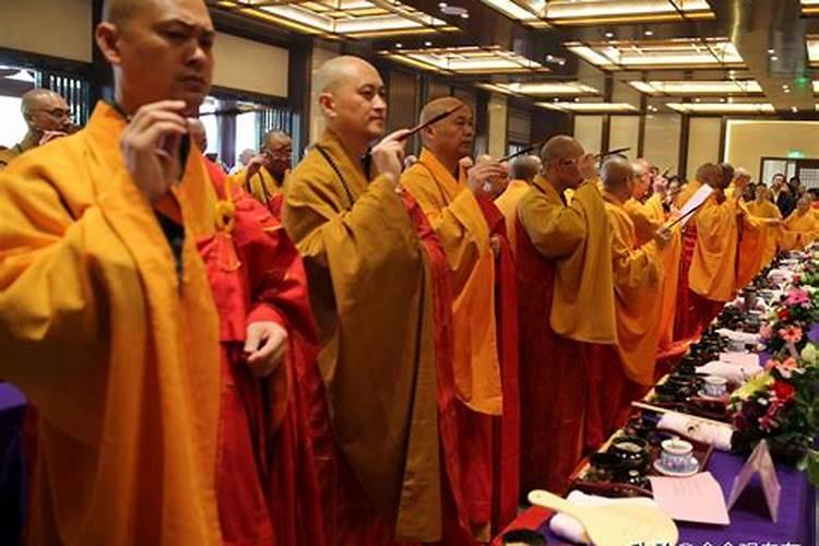 佛教做法事接香要男的